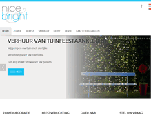 Tablet Screenshot of niceandbright.eu